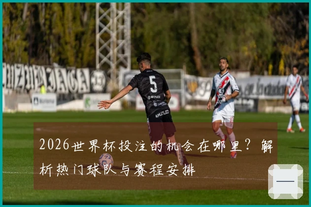 2026世界杯投注的机会在哪里？解析热门球队与赛程安排
