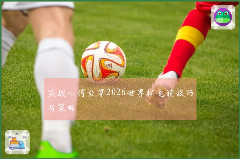 实战心得分享2026世界杯竞猜技巧与策略